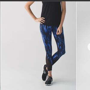 Lululemon All Meshed Up 7/8 Tight
